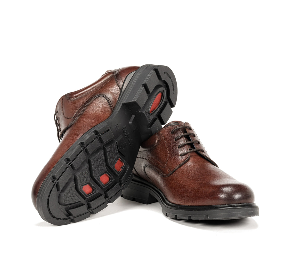 Fluchos Fredy F1604 derbies marron homme cuir