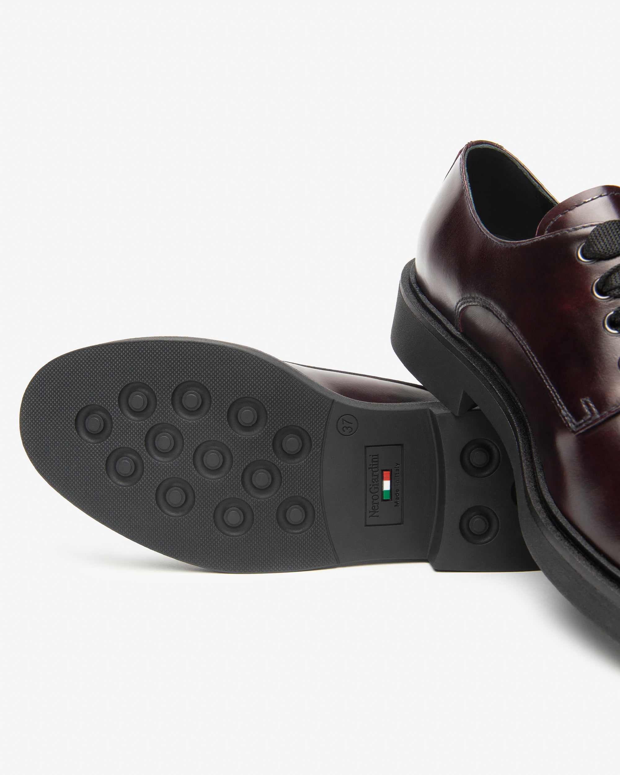 Nero Giardini Tie-up derbies cuir femme lacets 35 mm