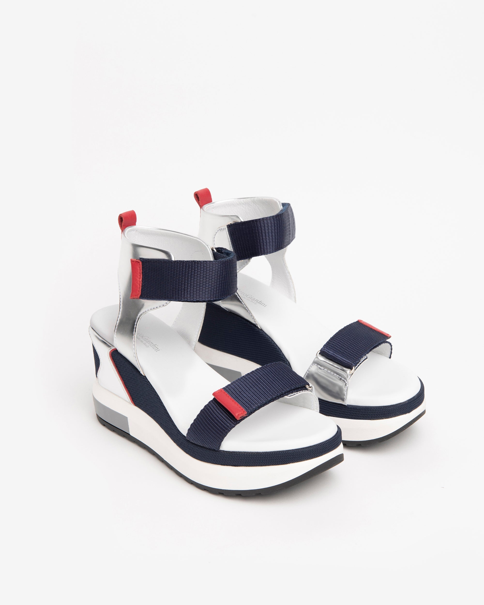 Nero Giardini Sandals sandales cuir compensées 8 cm