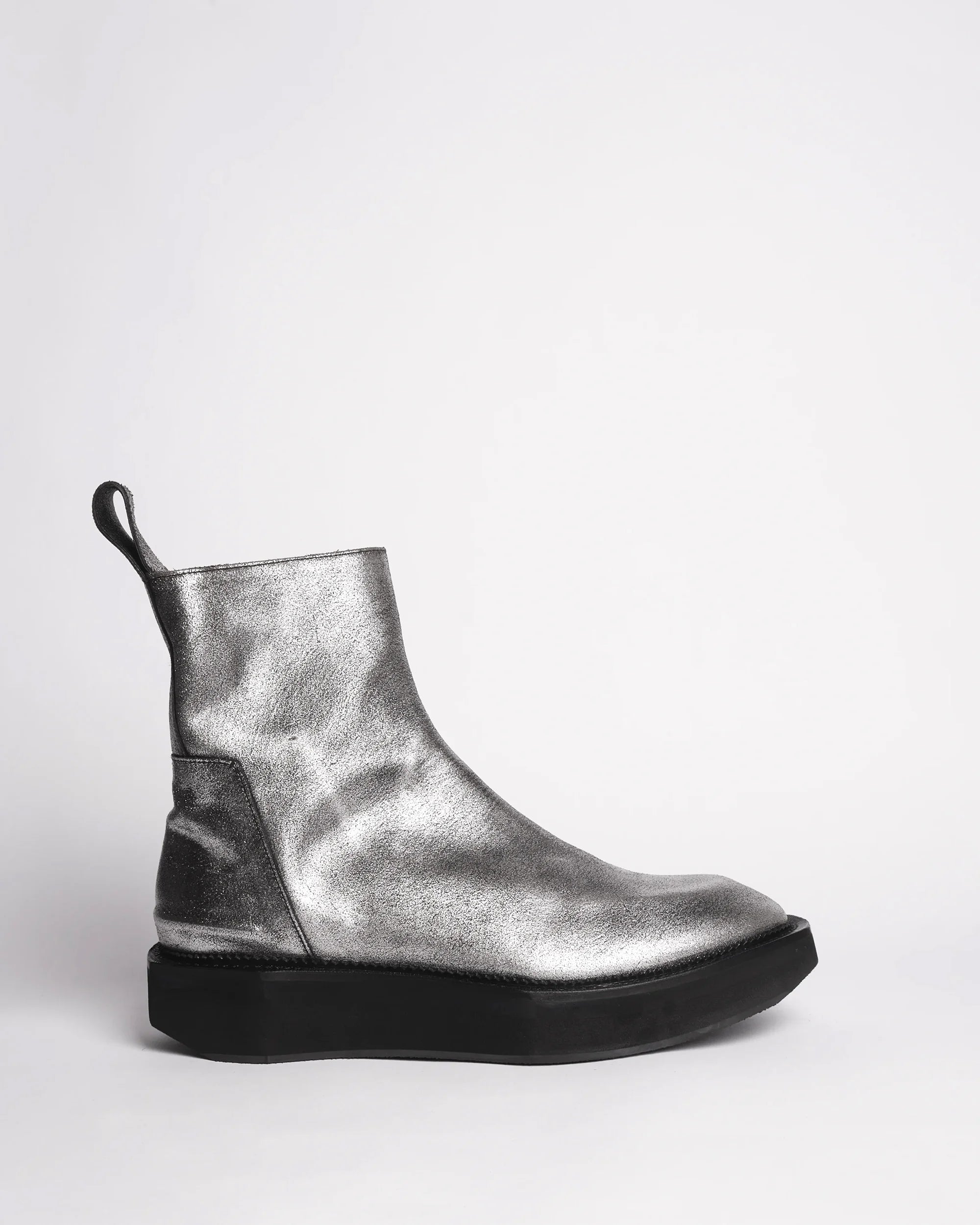 Premiata 003 Boots Cuir Effet Métallique