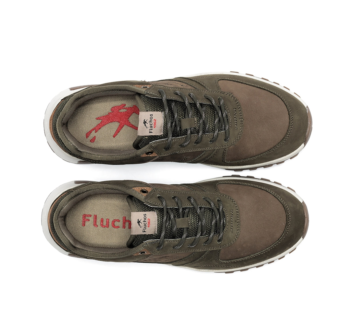 Fluchos Arion F2013 basket homme vert confort