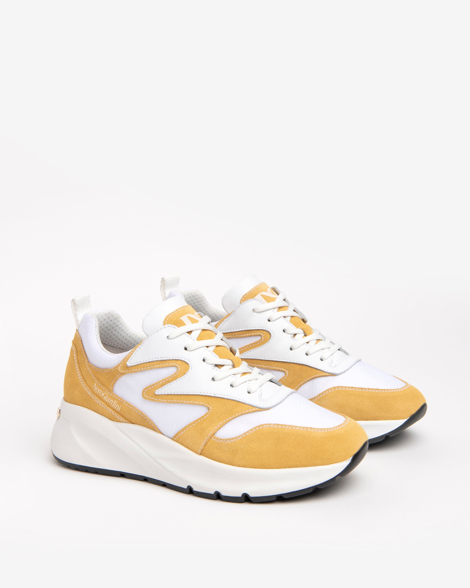Nero Giardini Sneakers Baskets Daim Femme Semelle Sport