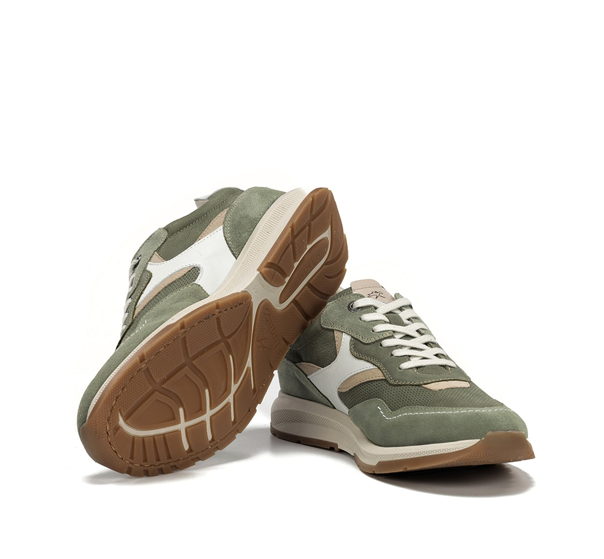 Fluchos Karter F2404 baskets vert léger homme