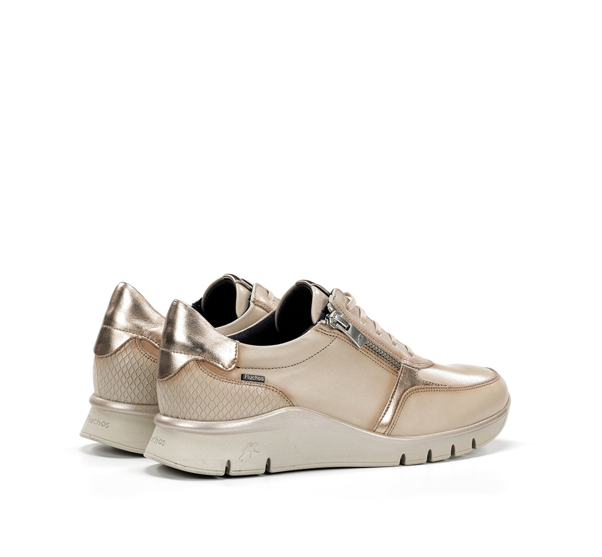 Fluchos Union F2070 baskets blanches femme confort