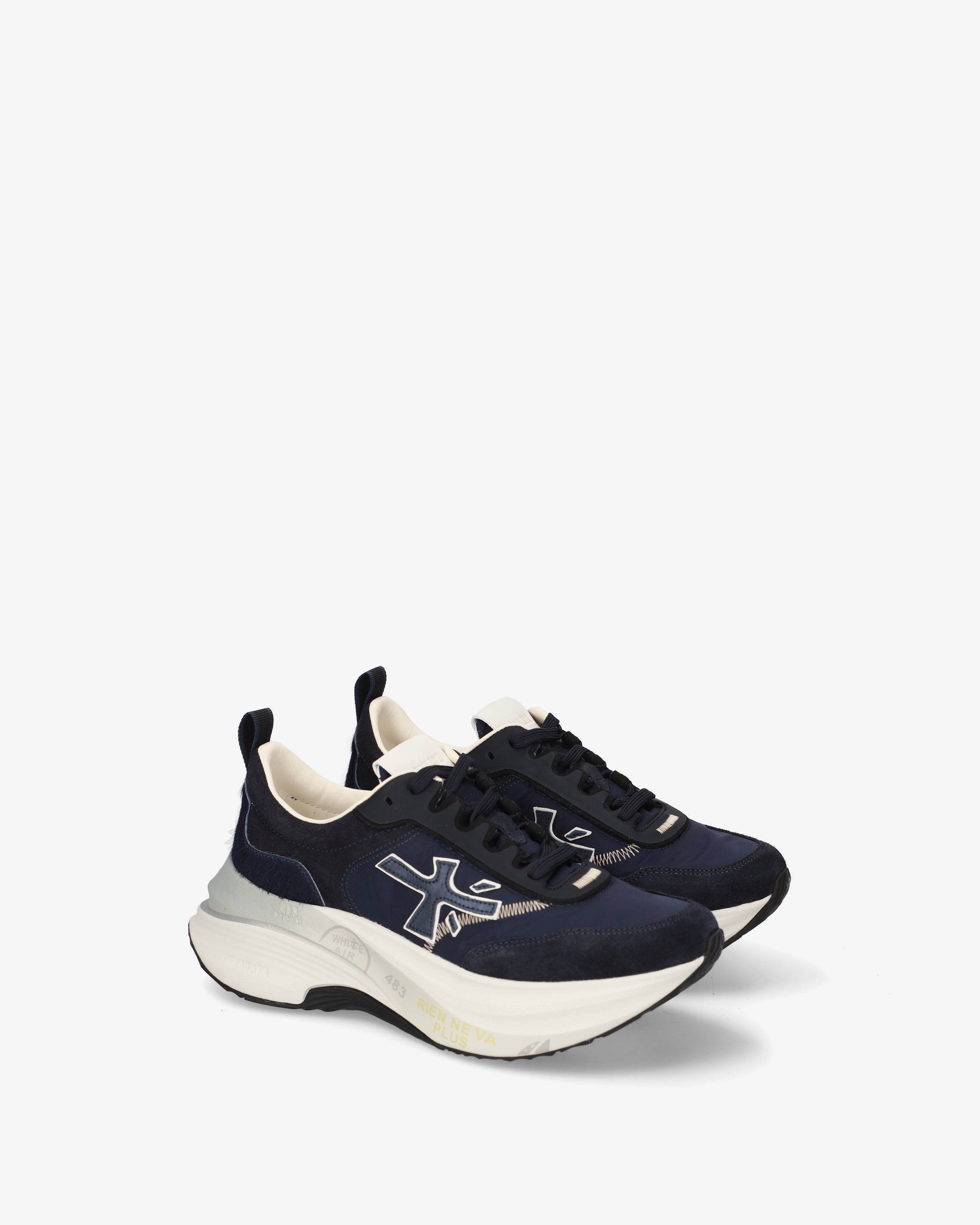 Premiata Hill 8686 sneakers bleu marine femme