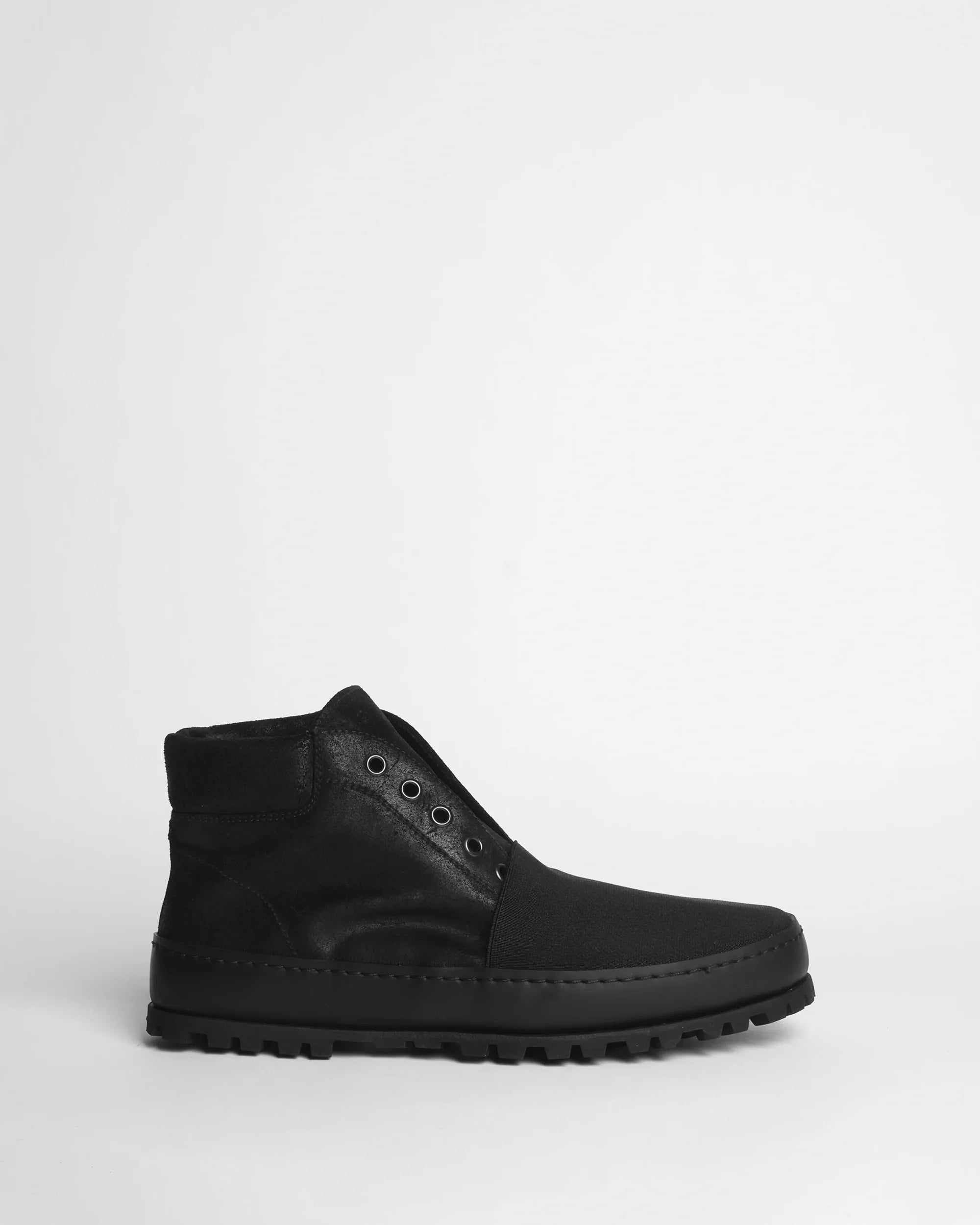 Premiata 010 boots homme daim sans lacets