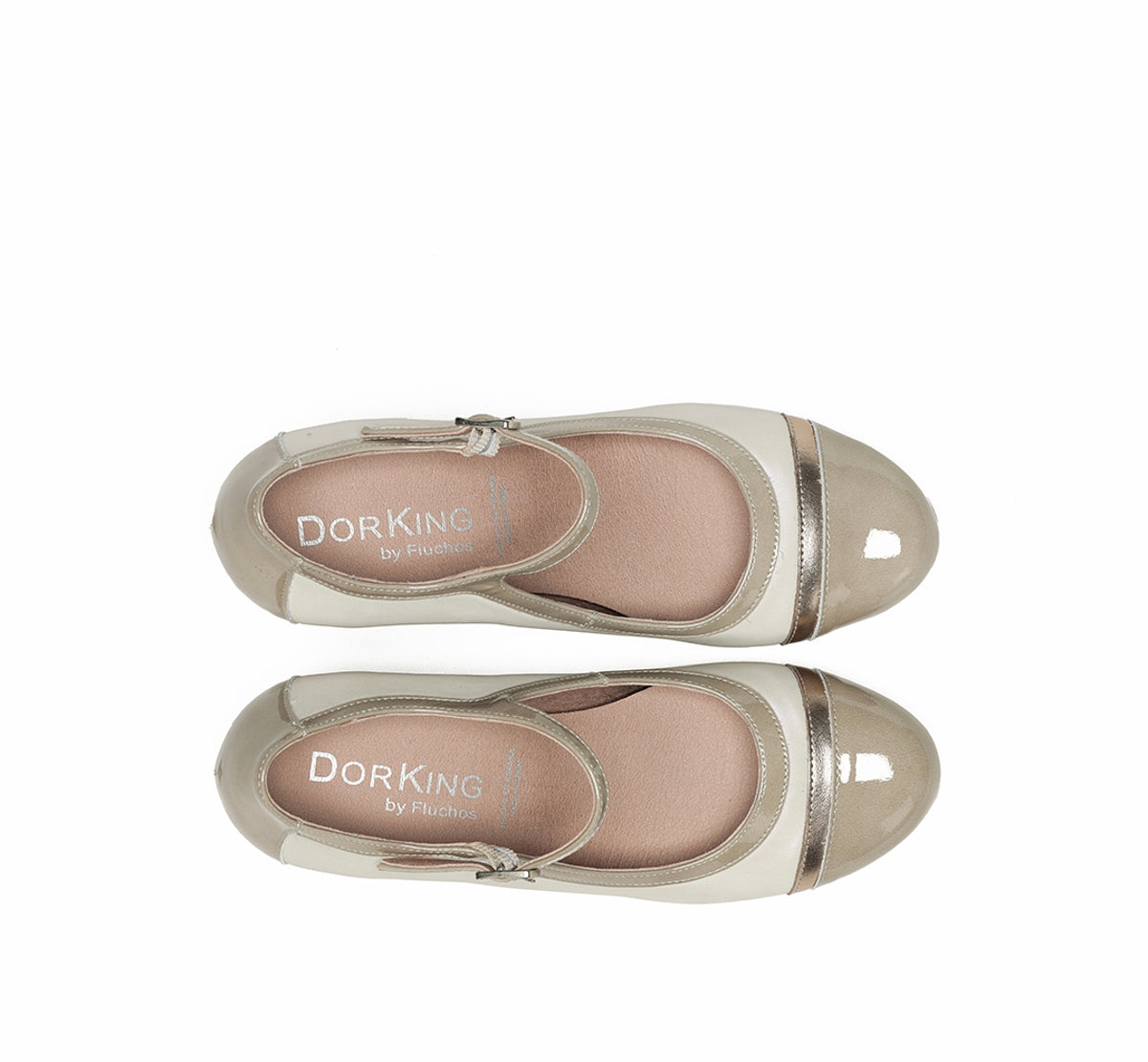 Dorking by Fluchos Rodin D9092 escarpins blanc à talon