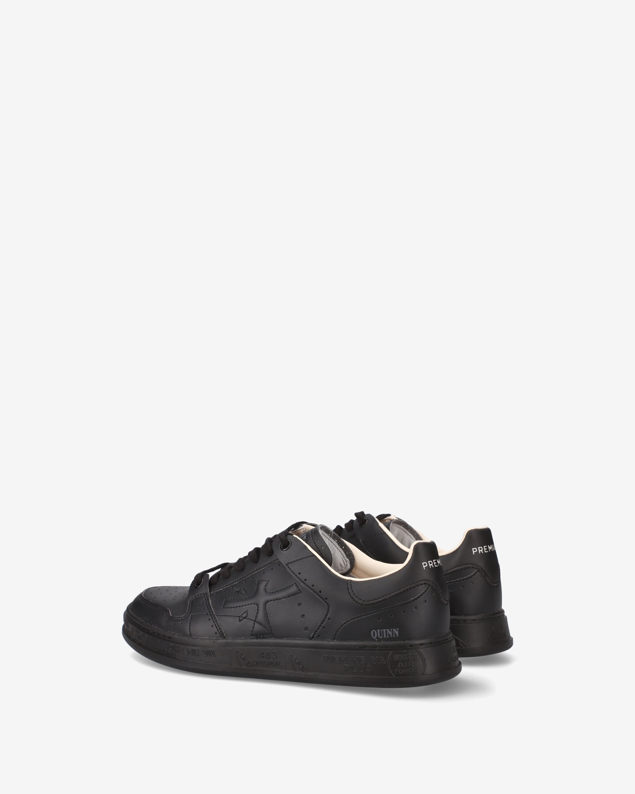 Premiata Quinn 7324 sneakers homme cuir noir