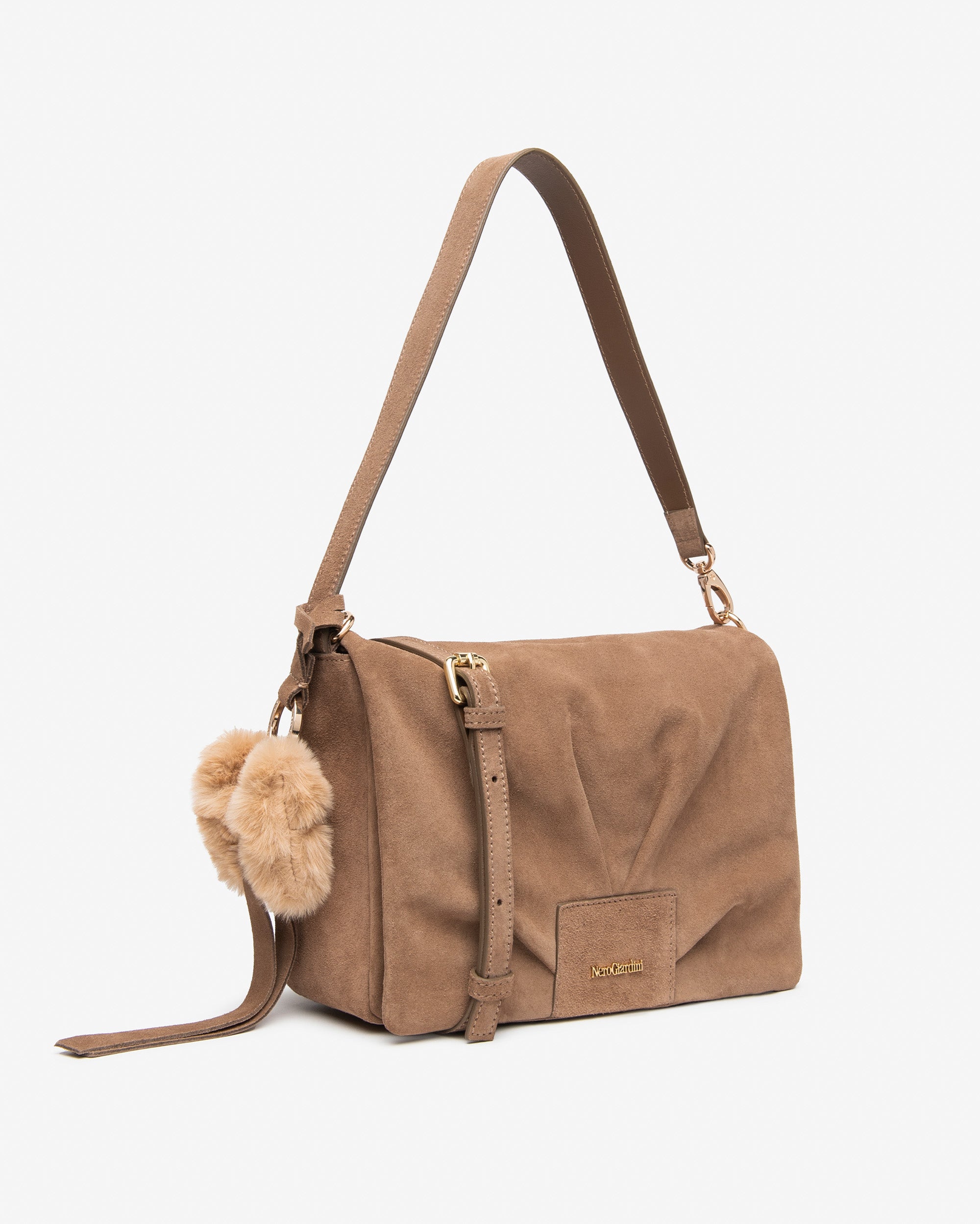 Nero Giardini Bags sac épaule daim femme taille unique