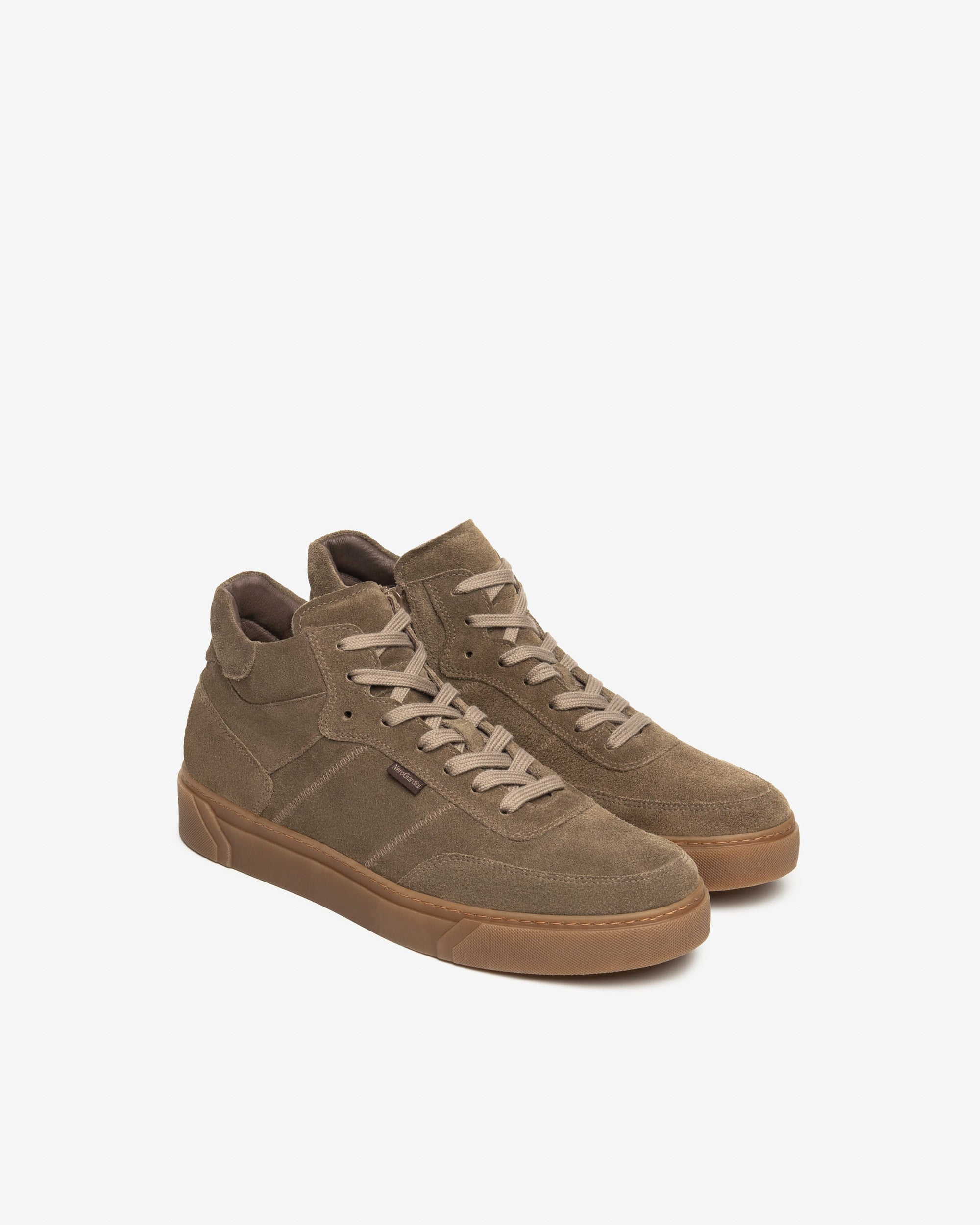 Nero Giardini Sneakers Baskets Montantes Daim Homme