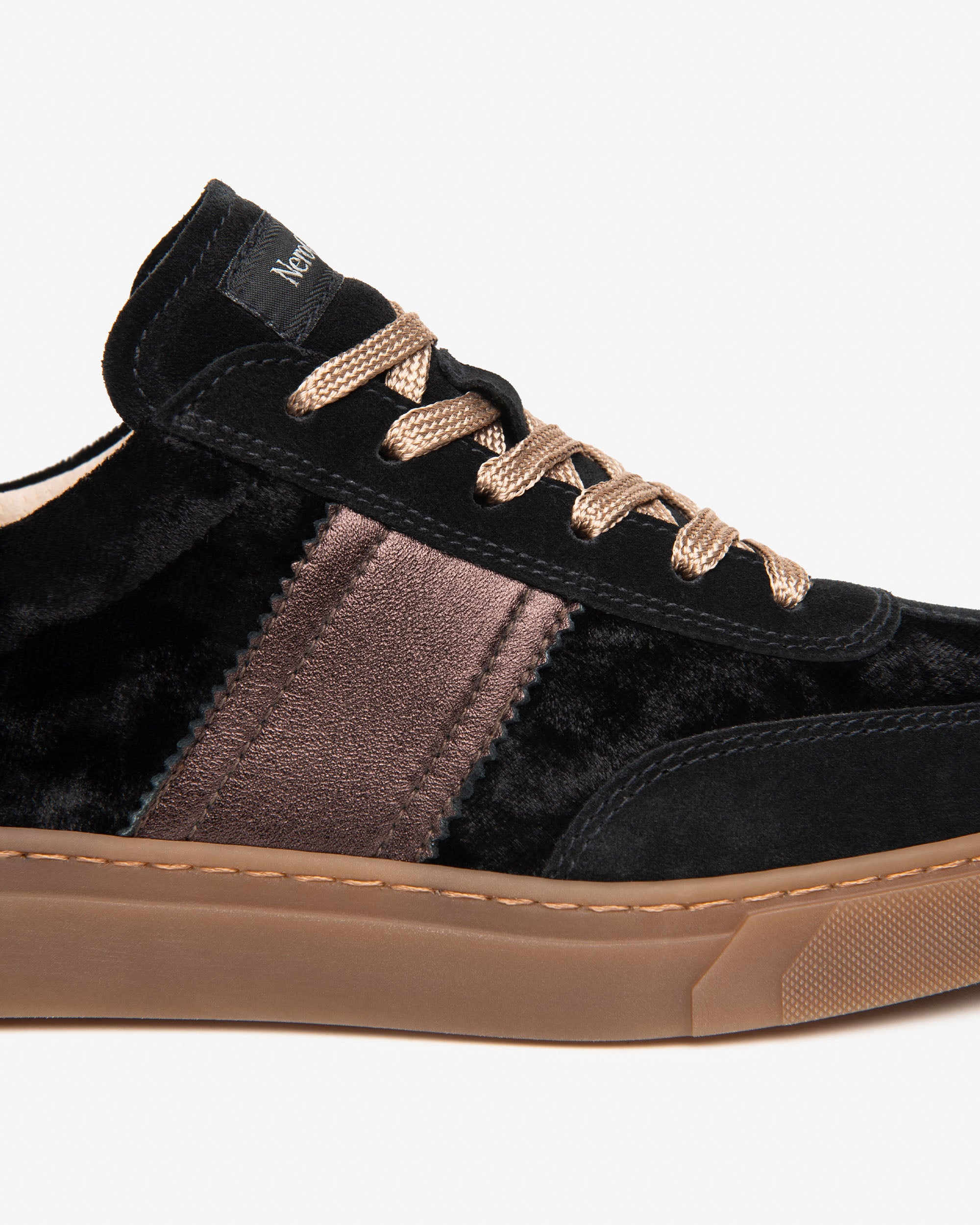 Nero Giardini Sneakers baskets femme daim cuir pointure 38