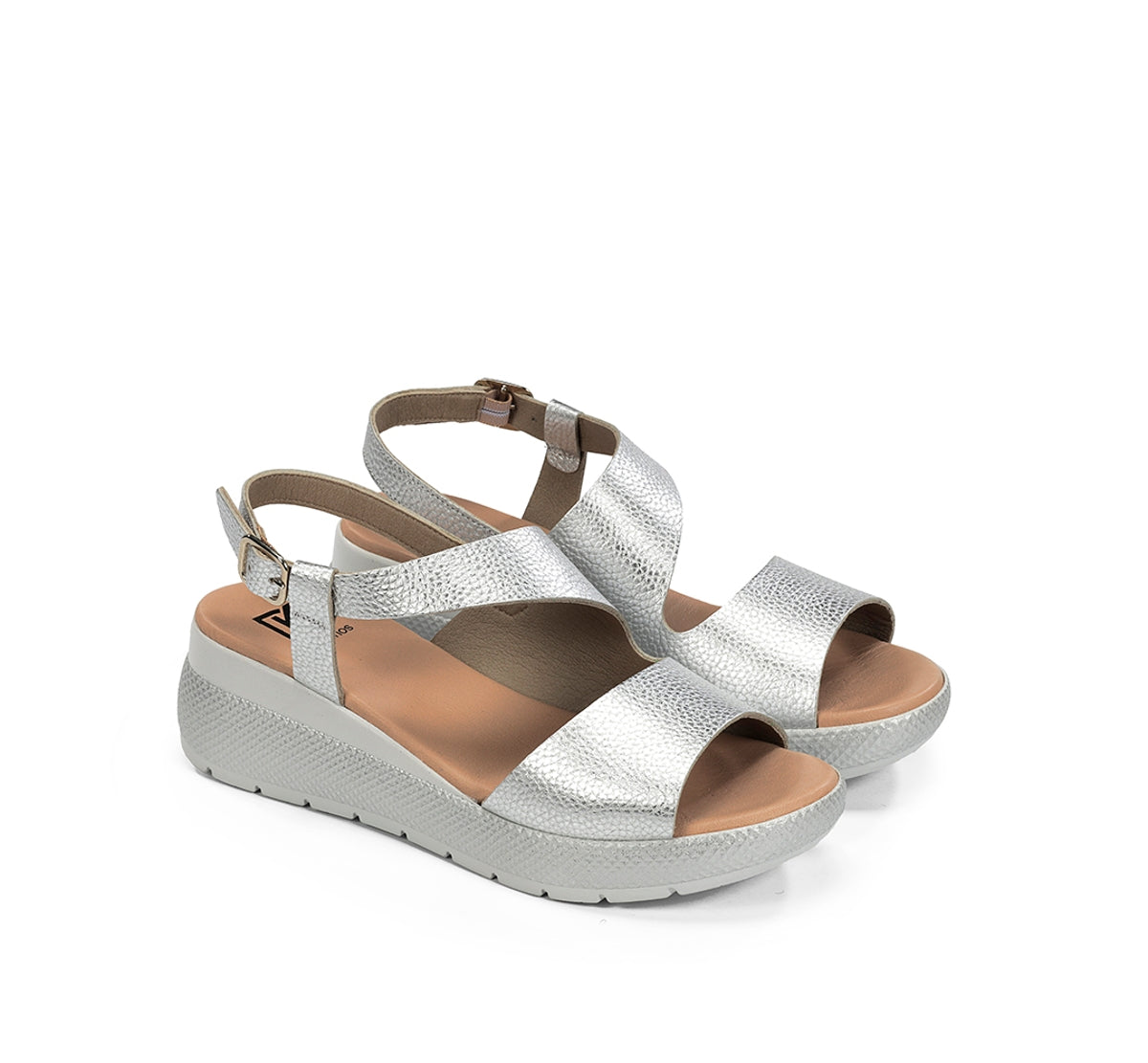 Dorking Ever D9495 sandales femme argent légères