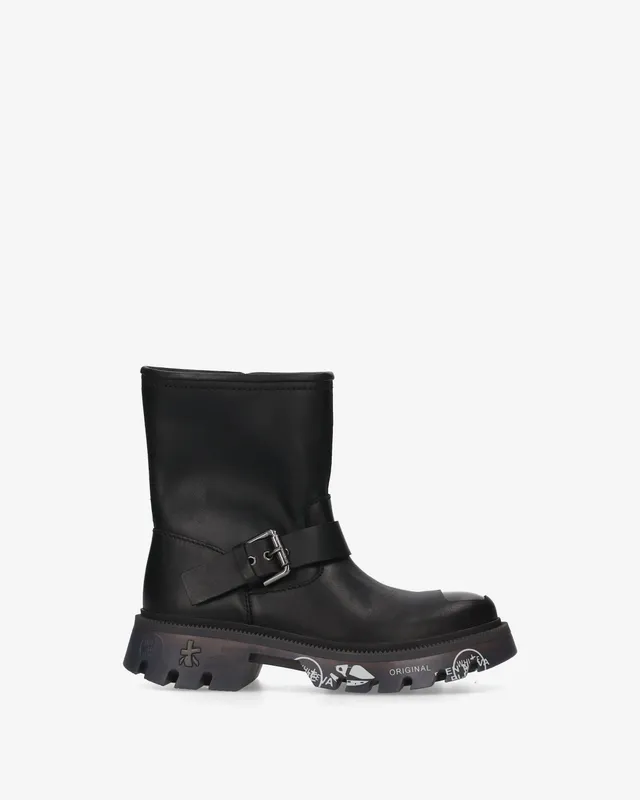 Premiata Camden 464 bottines cuir noir femme