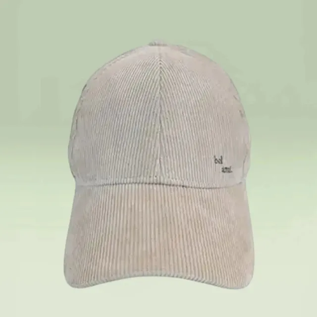 Lechapoté casquette velours côtelé coton recyclé