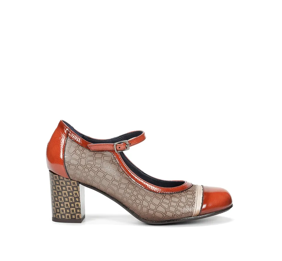 Dorking by Fluchos Rodin D8669 chaussure taupe femme
