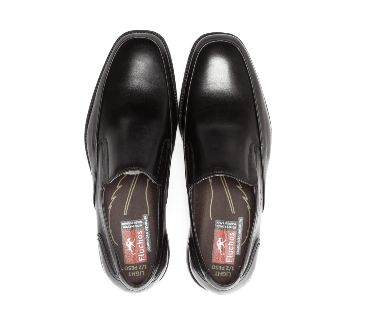 Fluchos Rafael 7996 mocassins homme noir cuir