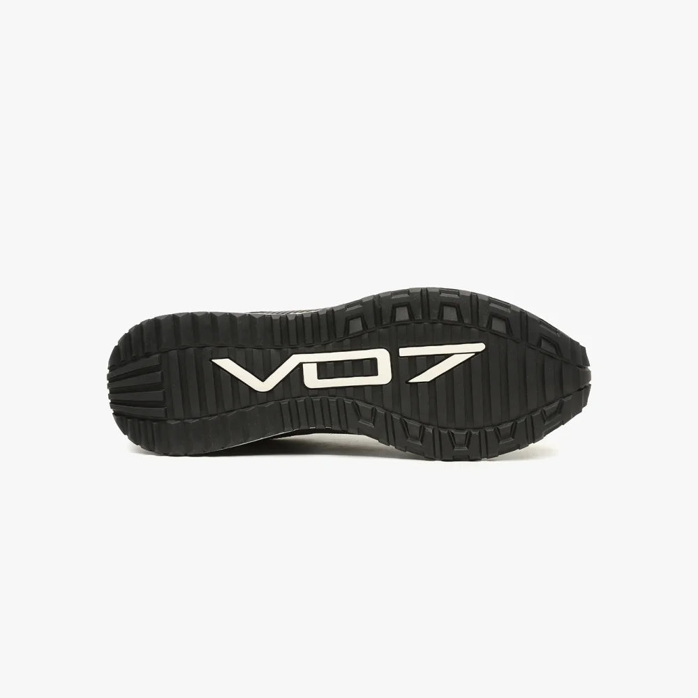 VO7 Milan Knit Black sneaker homme maille noire
