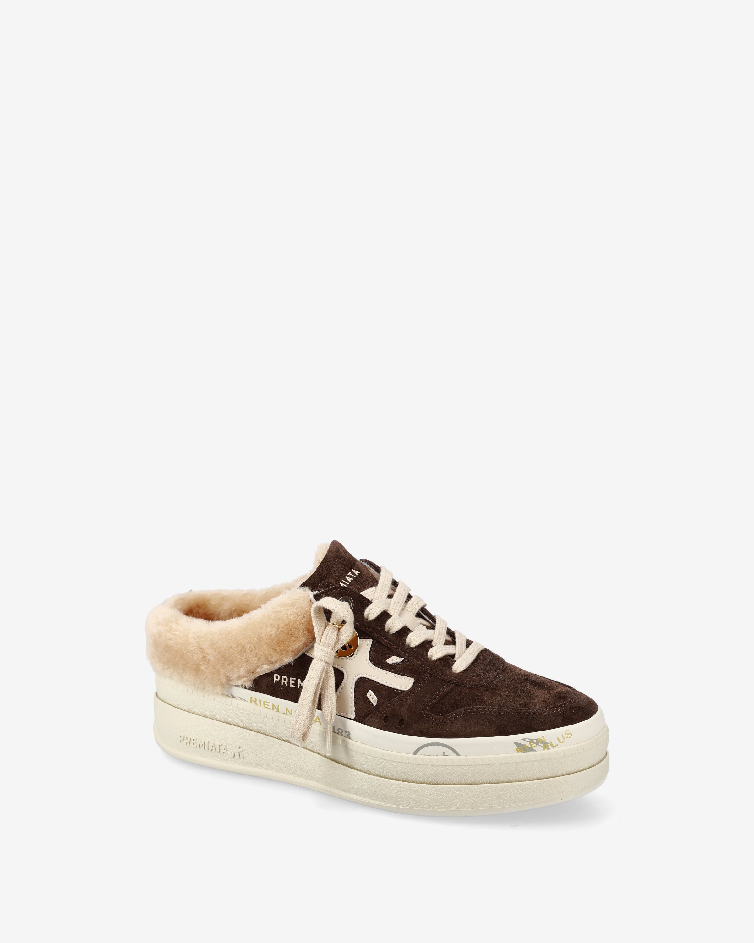 Premiata Micol 7851M sneakers plateforme marron