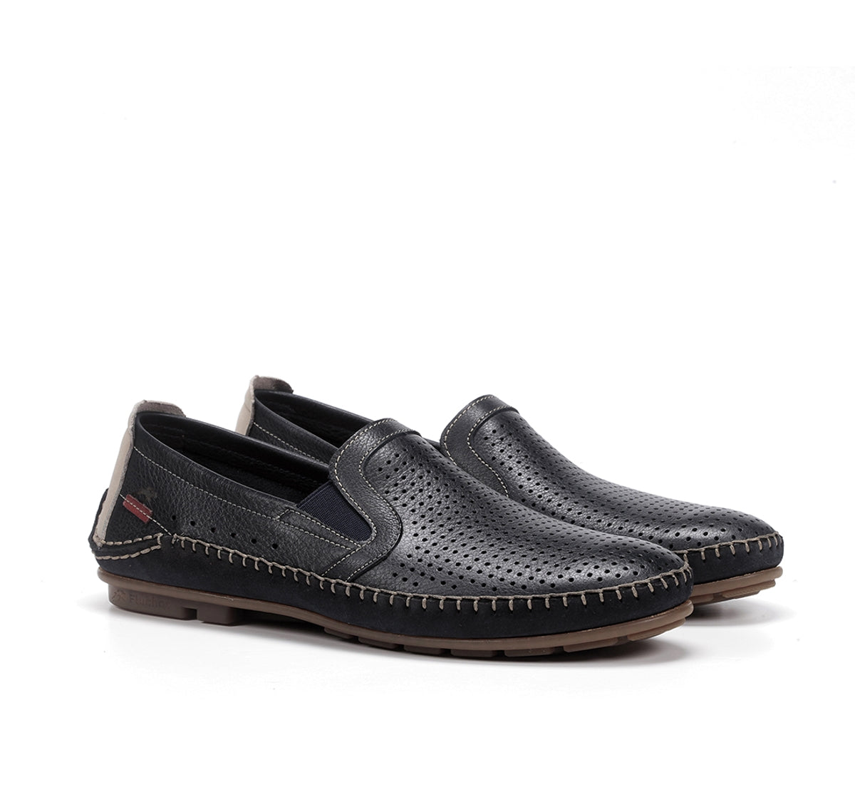 Fluchos Dorian F1177 Slip On Homme Bleu
