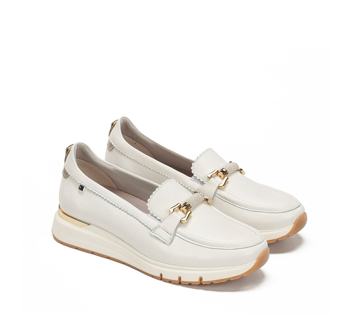 Dorking Serena D9655 mocassin femme blanc