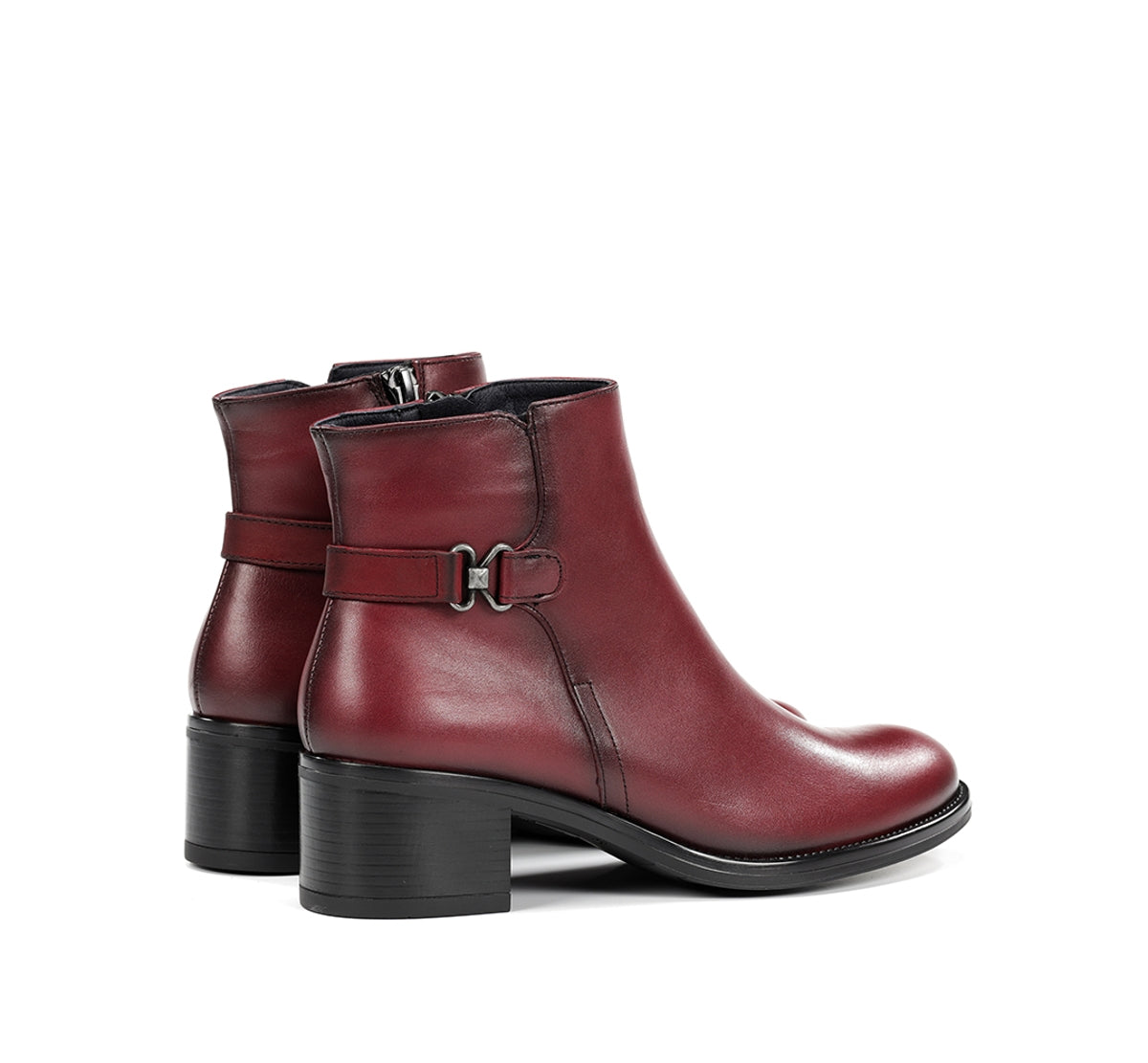 Fluchos Dorking Chiara D8966 bottine femme rouge cuir