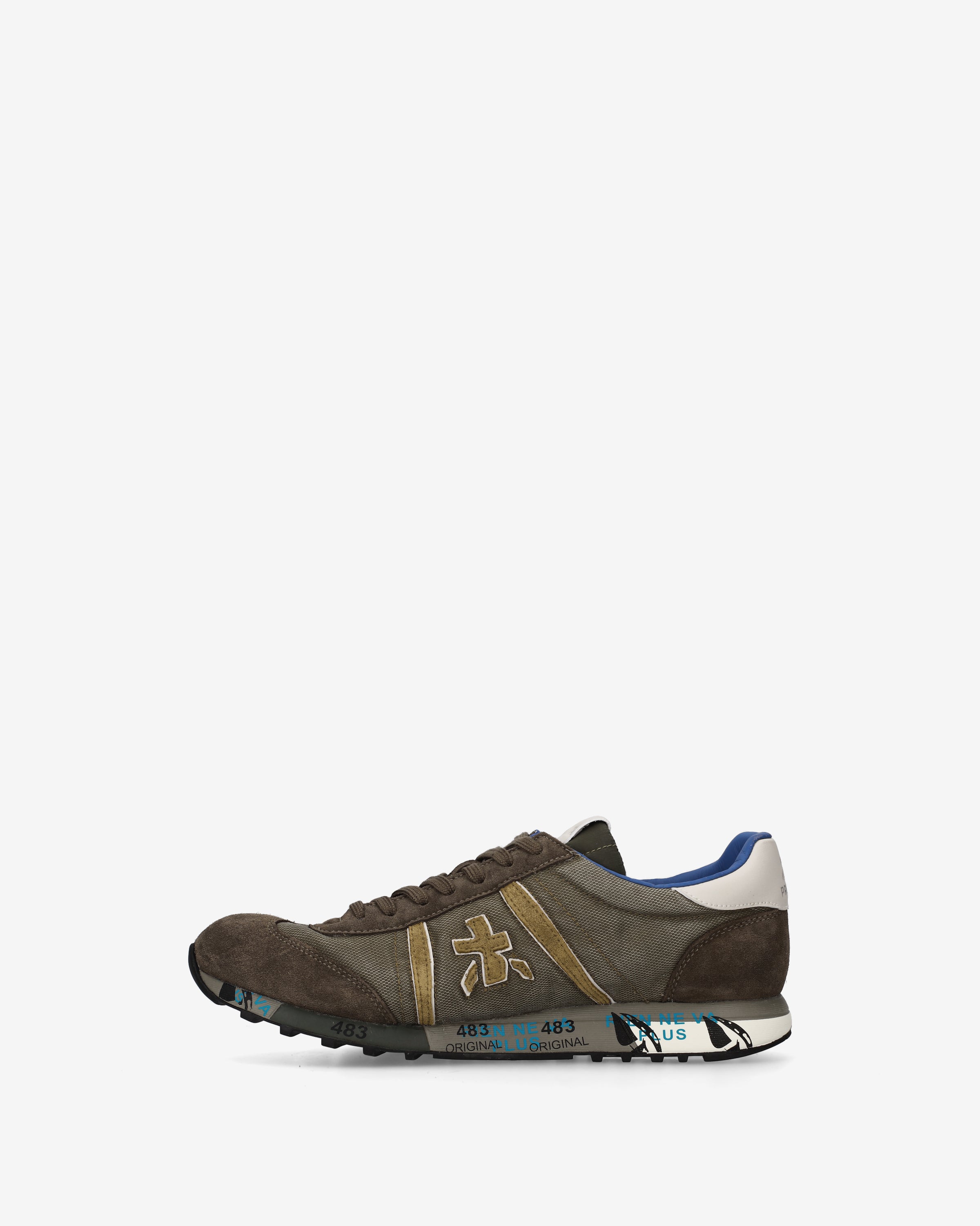 Premiata Lucy 8431 baskets taupe marron