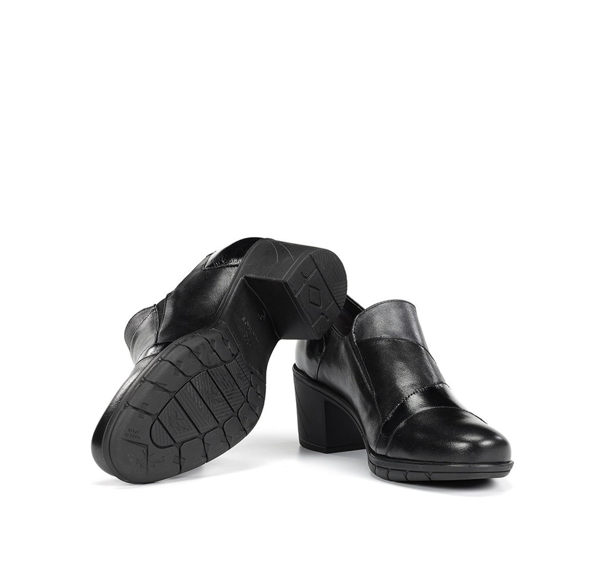 Fluchos Nydia F1802 slip on noir femme cuir