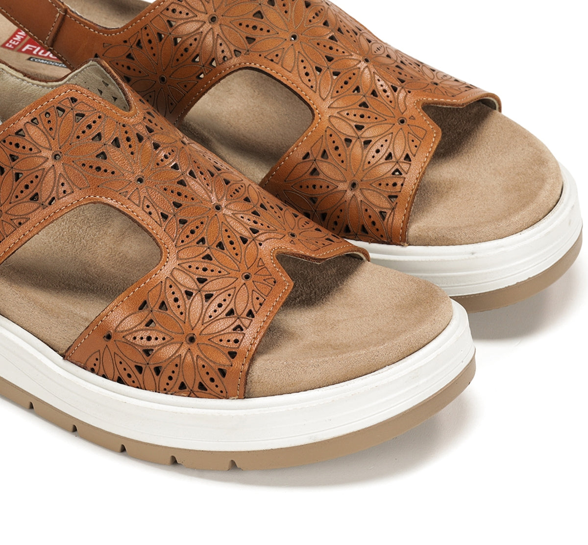 Fluchos Street F2007 sandales femme marron large