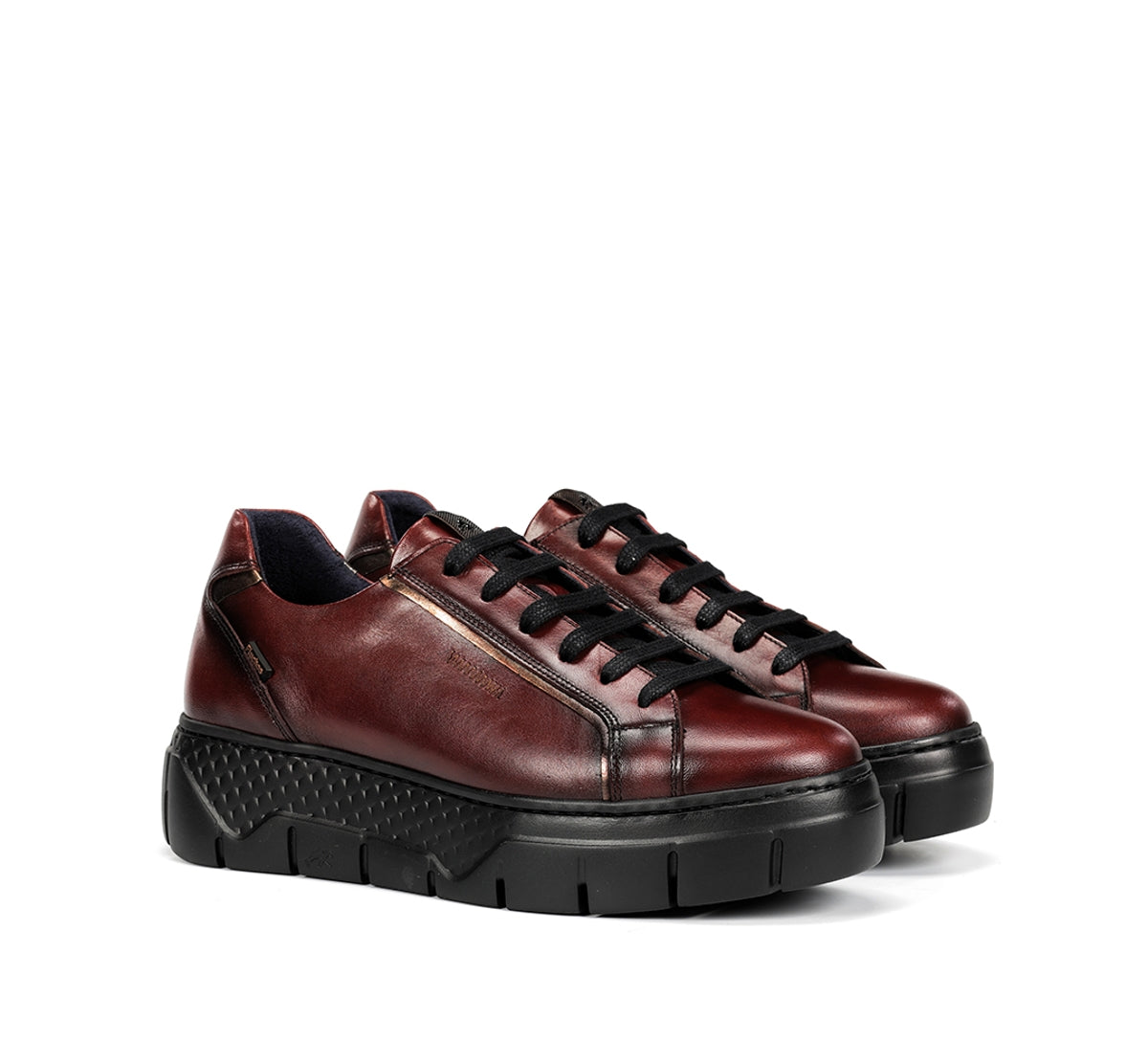Fluchos Ilia F2305 baskets femme bordeaux confort