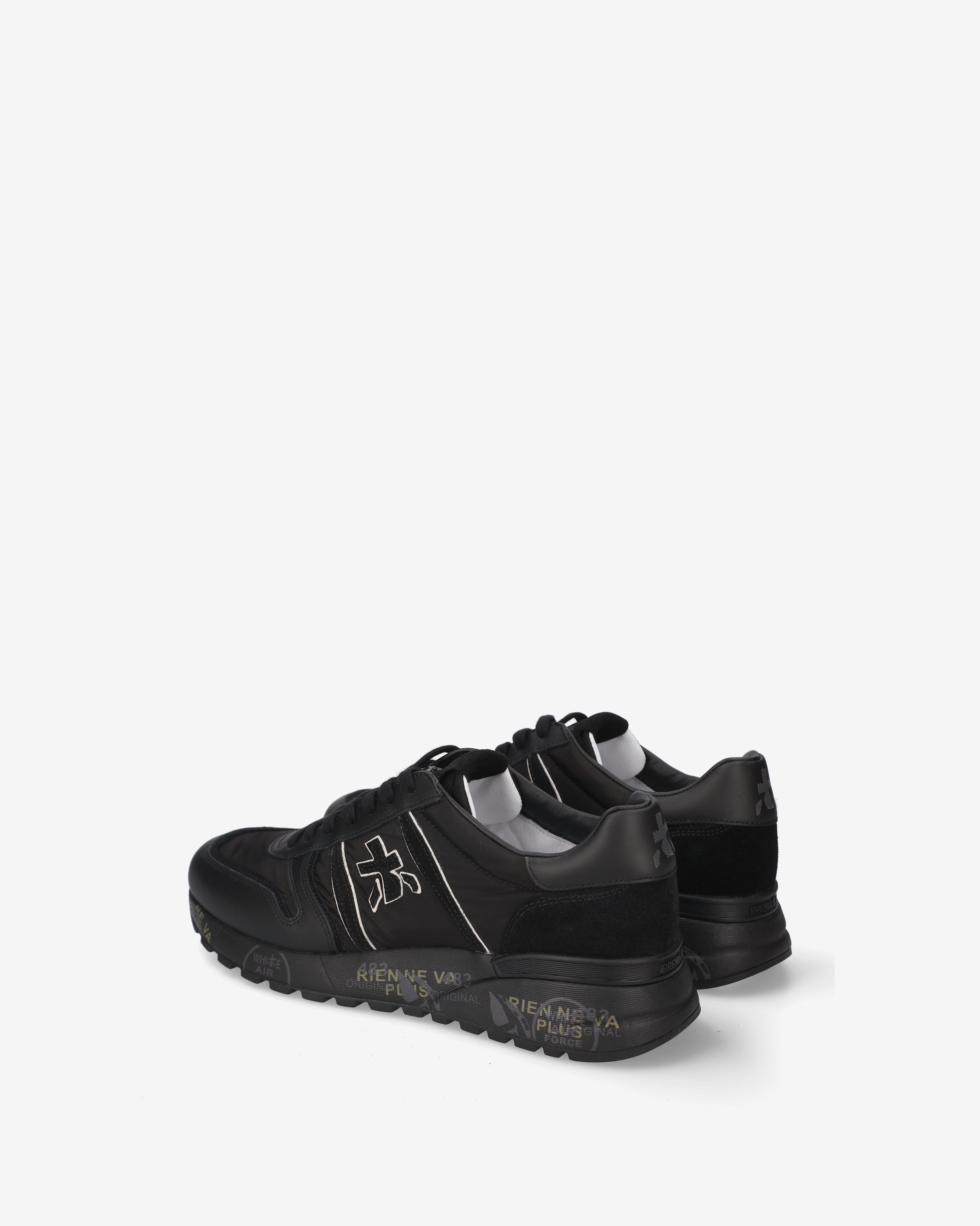Premiata Lander 8655 sneakers cuir noir pointure 34-47