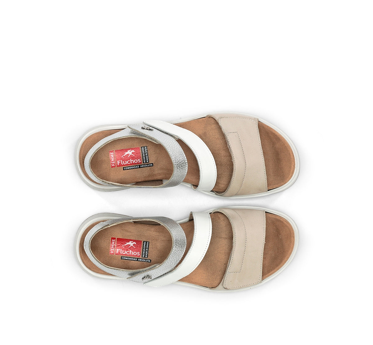 Fluchos Street F2165 sandales blanc femme