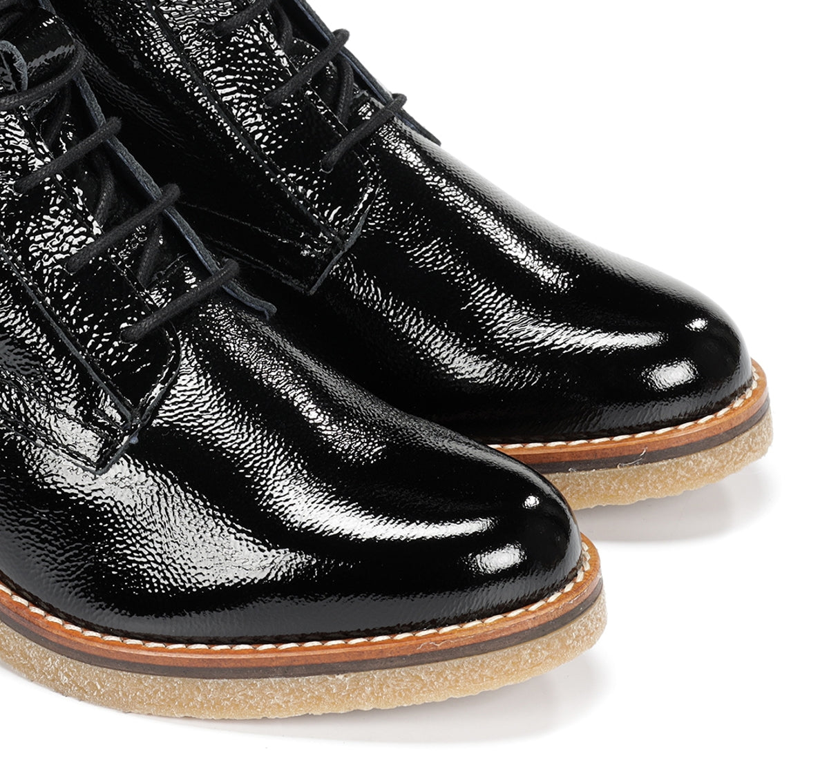 Dorking by Fluchos Lucero D8686 bottines noires crêpe