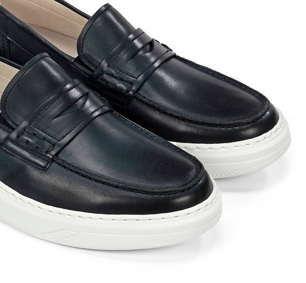 Fluchos Boston F2224 mocassin homme bleu léger