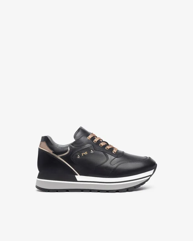 Nero Giardini Sneakers baskets cuir femme pointure 38 hiver