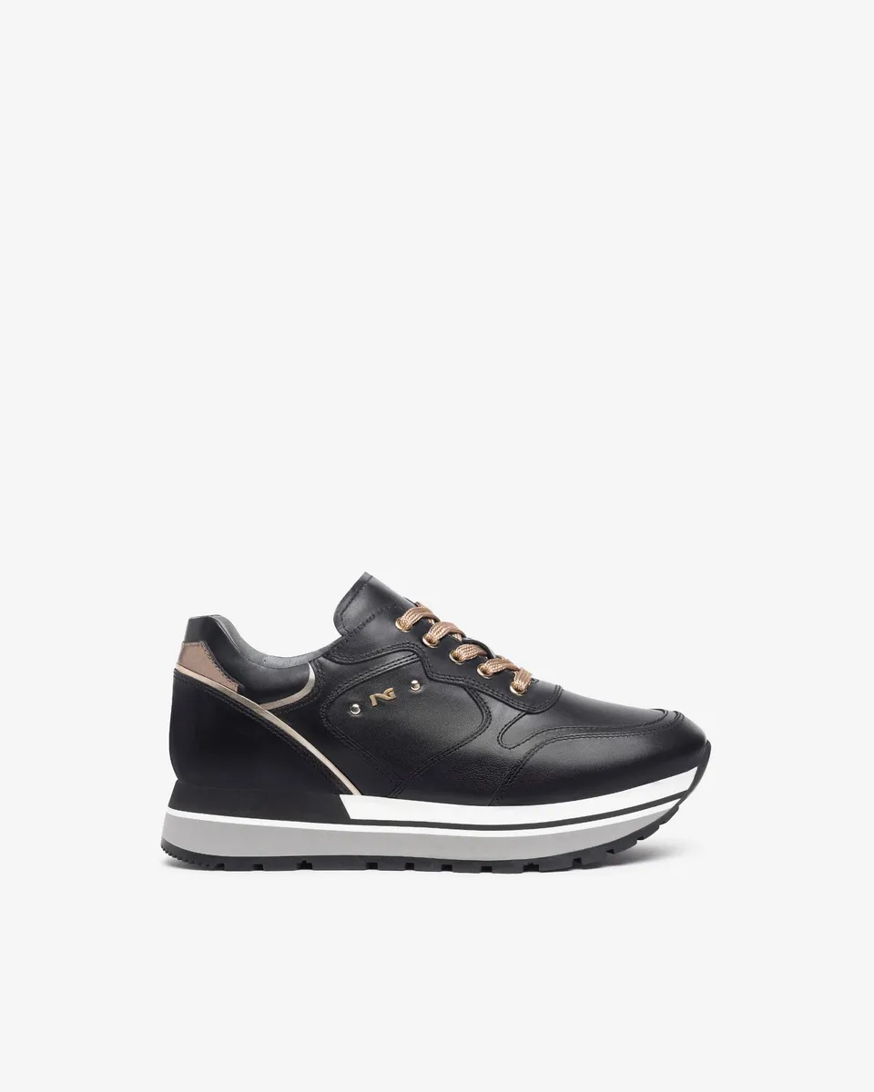 Nero Giardini Sneakers baskets cuir femme pointure 38 hiver