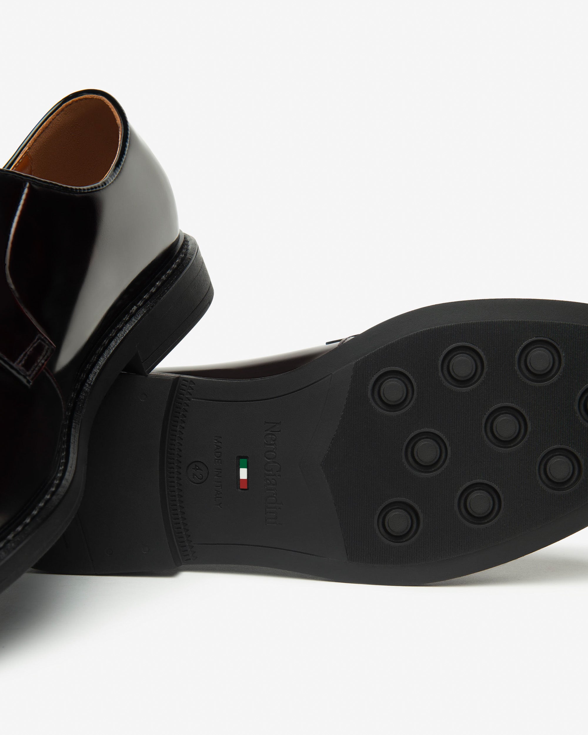 Nero Giardini Tie-up Derby Cuir Homme Made in Italy
