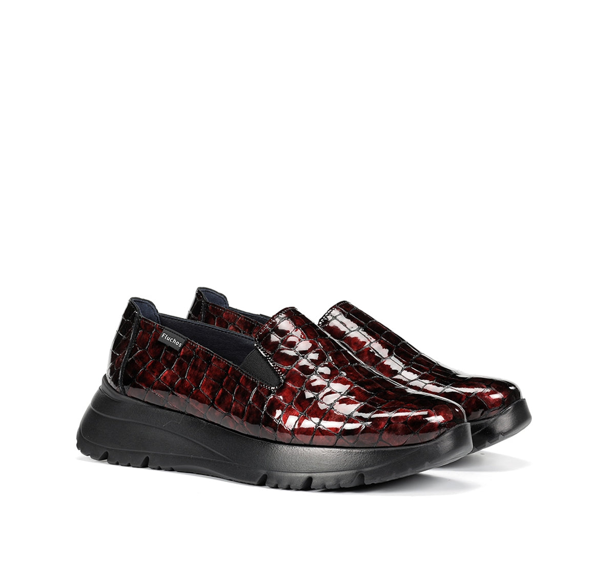 Fluchos Eira F2159 slip on femme rouge