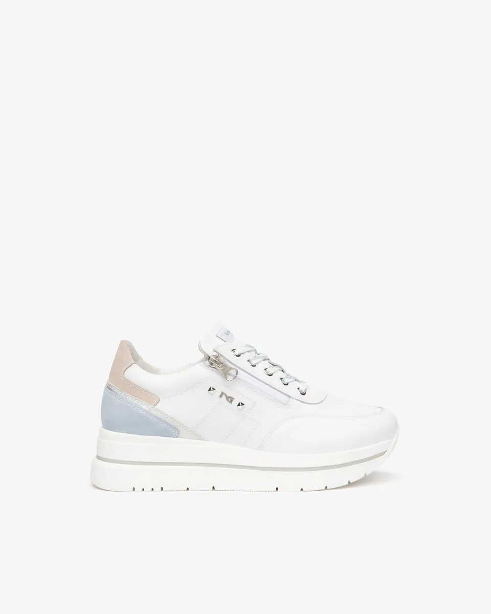Nero Giardini Sneakers baskets cuir daim femme été