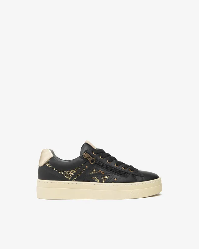 Nero Giardini Sneakers cuir tissu femme 38