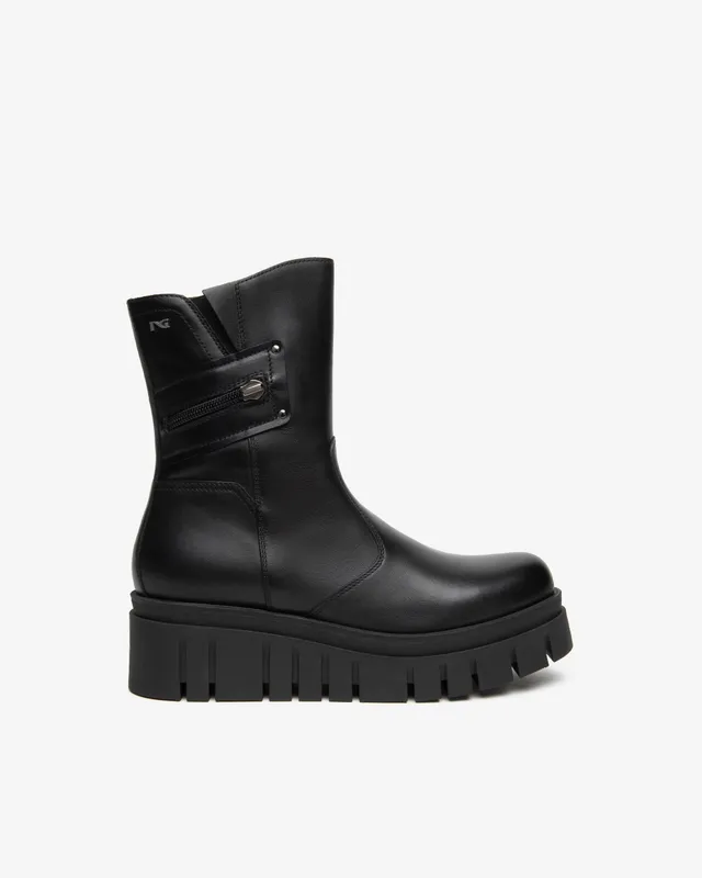Nero Giardini bottines cuir femme plateforme 55 mm
