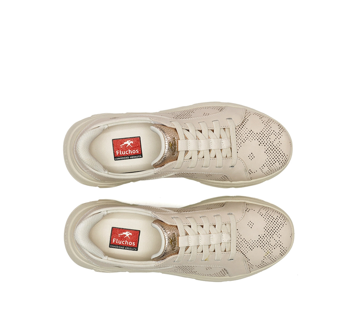 Fluchos First F2435 Baskets Blanc Confort Femme