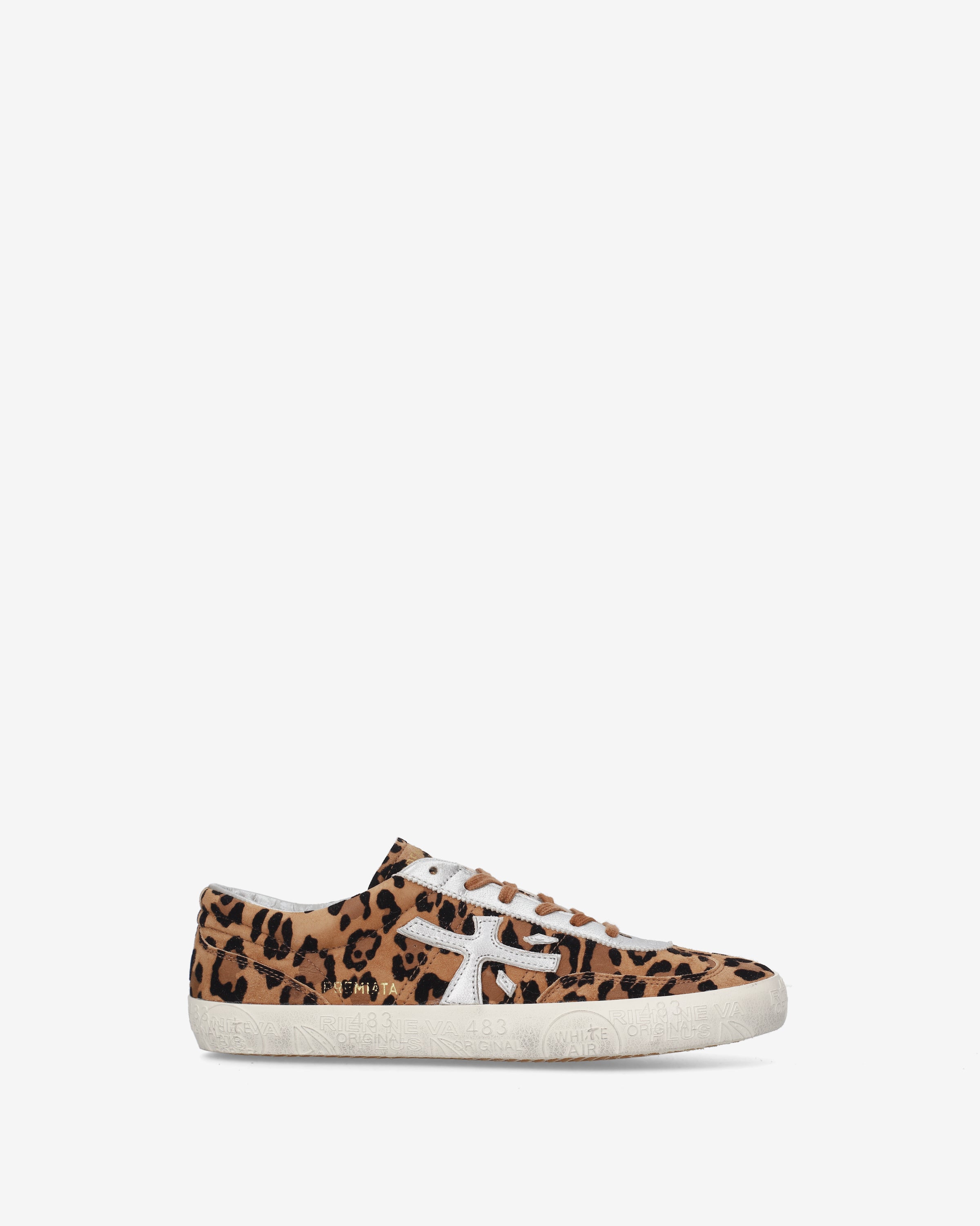 Premiata Davidd 8604 baskets beige animal