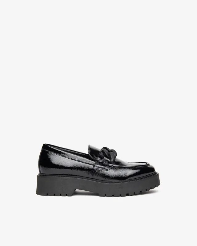 Nero Giardini Loafers mocassins vernis femme cuir