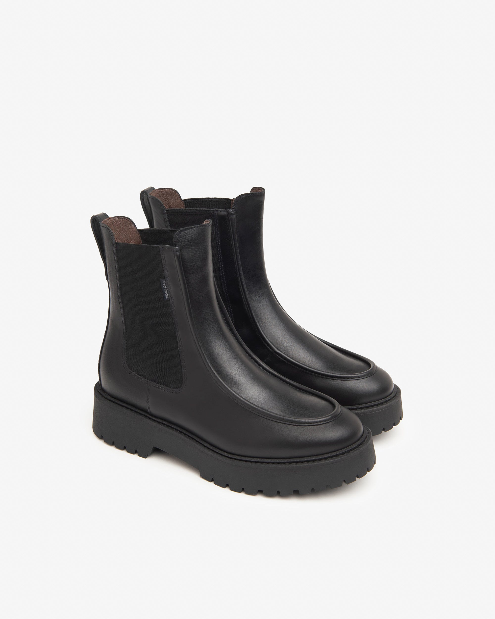 Nero Giardini Chelsea Boots Bottines Femme Cuir Confort