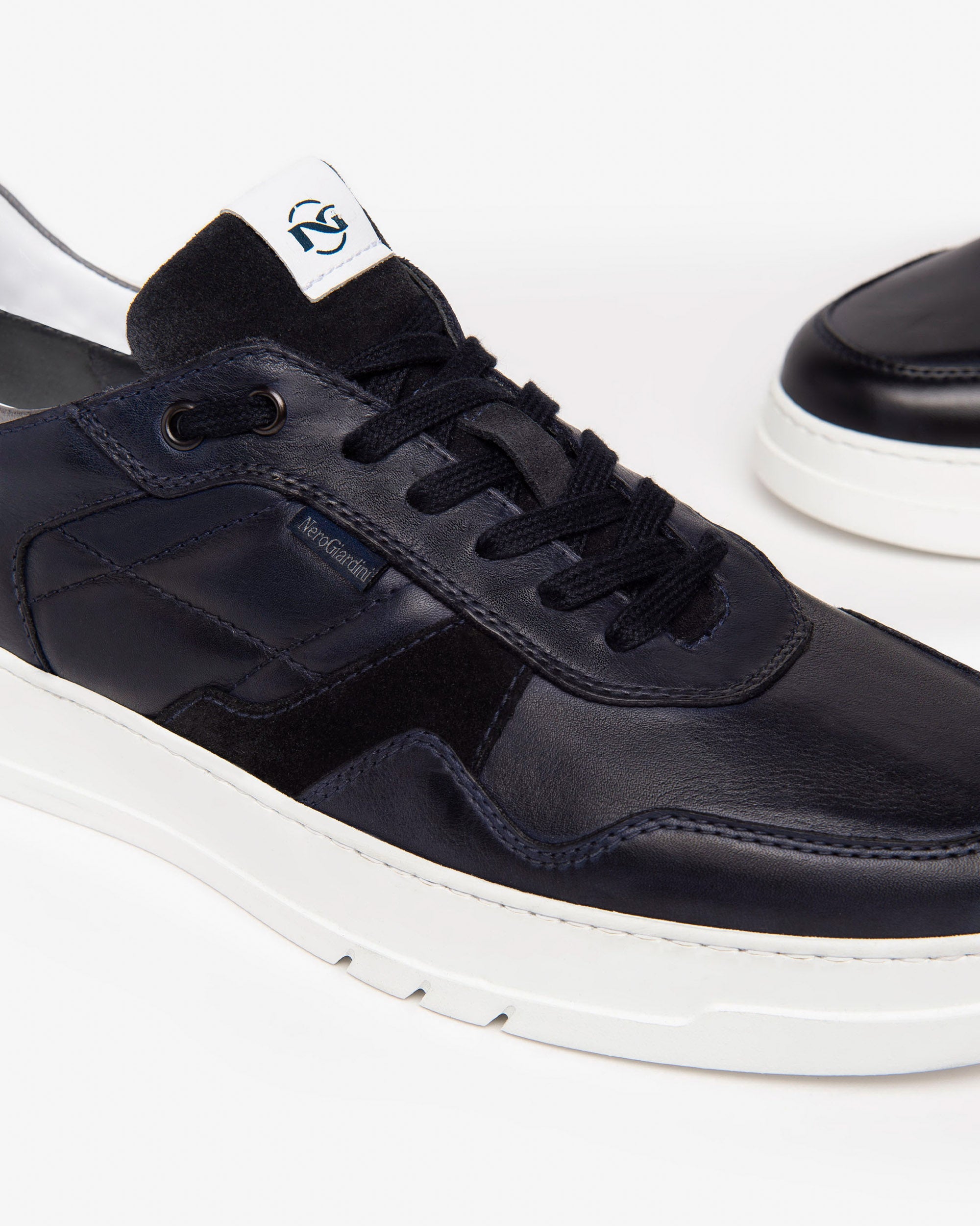 Nero Giardini Sneakers baskets homme cuir pointure 43