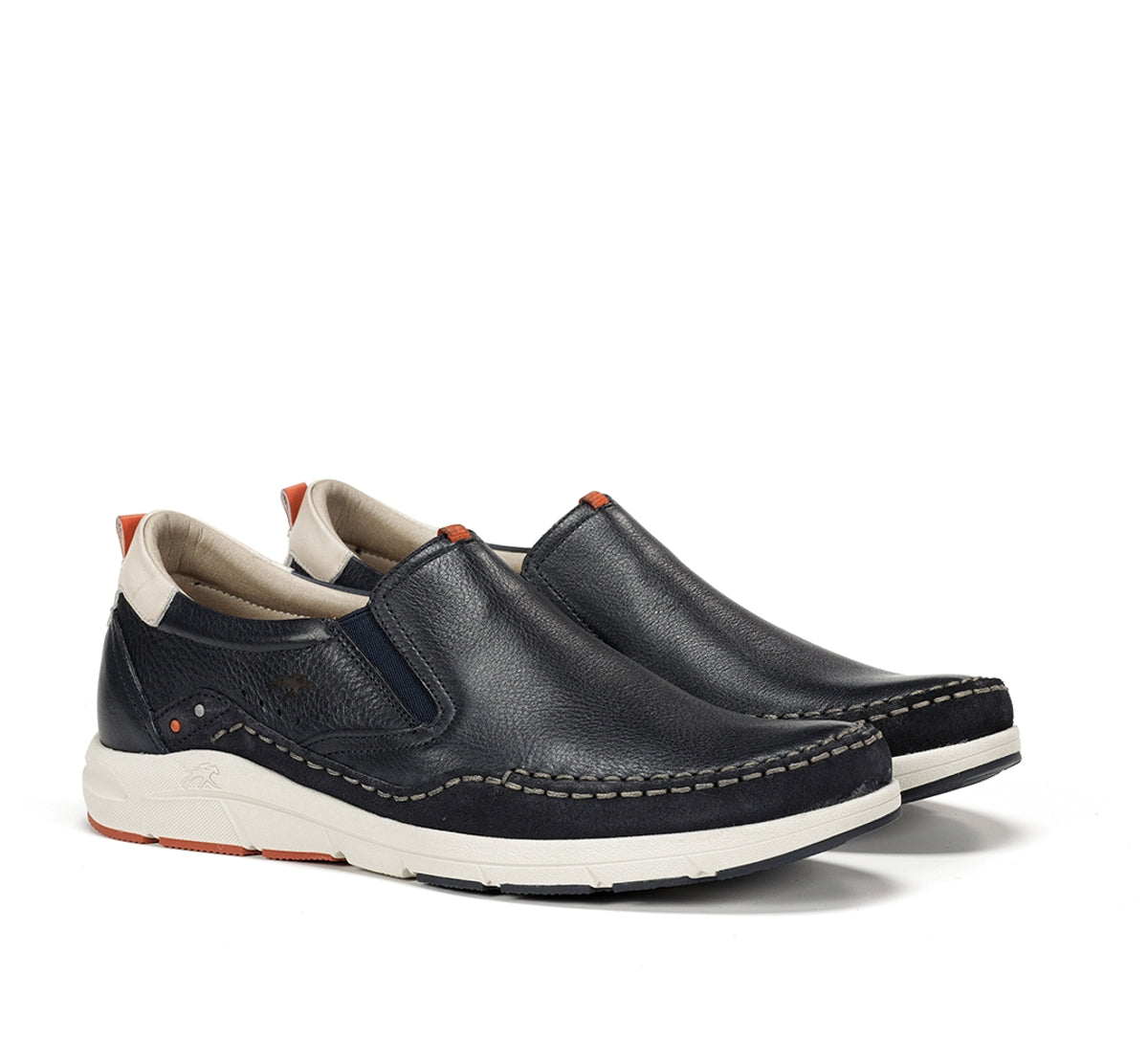 Fluchos Kai F1985 slip on bleu homme sans lacet