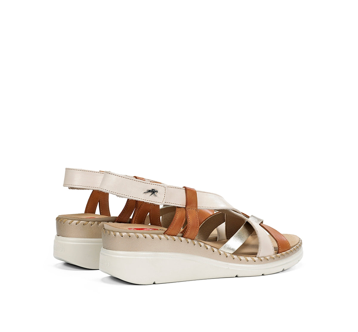 Fluchos Leza F2135 sandales femme taupe cuir