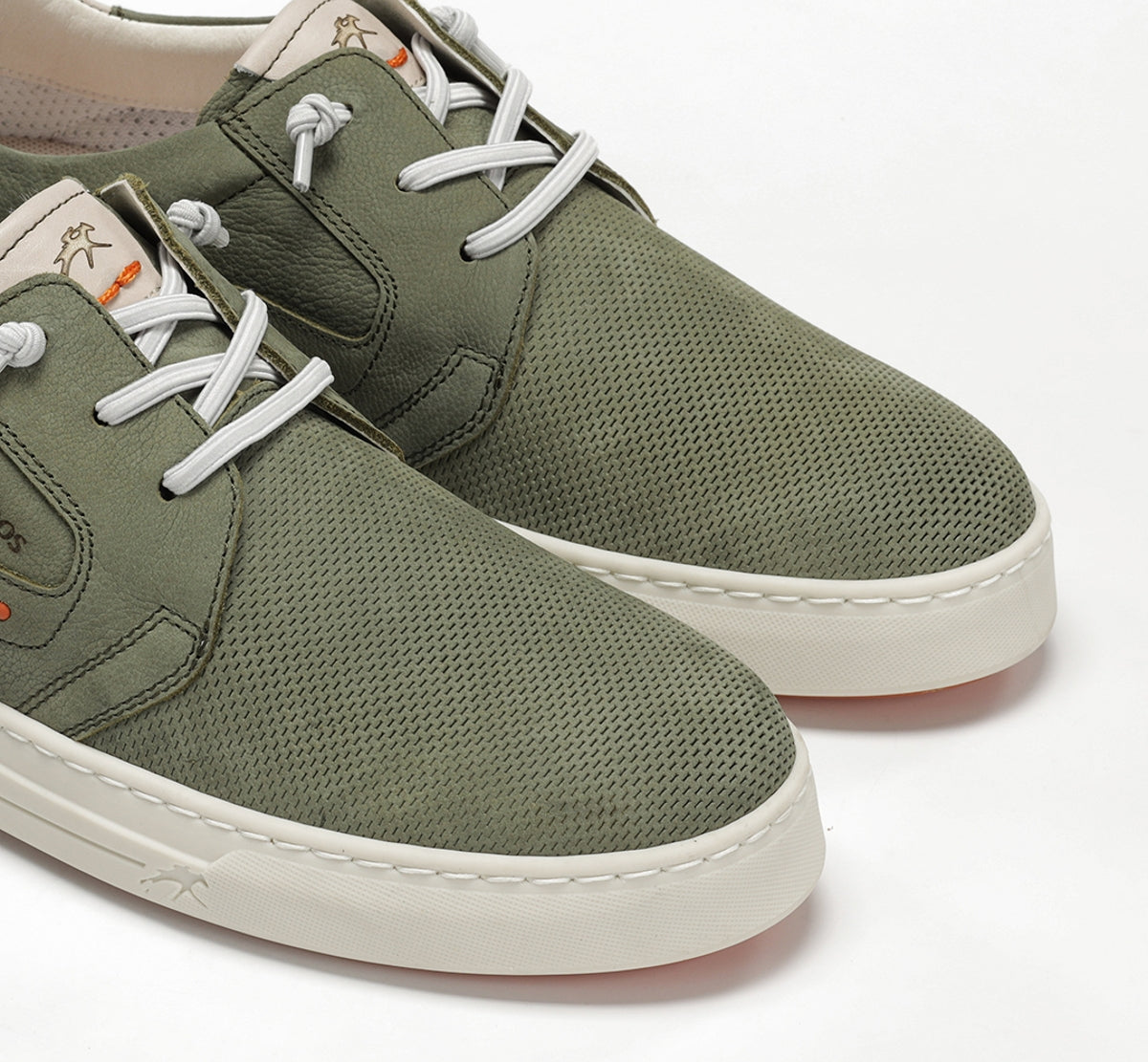 Fluchos Nemo F2366 chaussures homme vert lacets