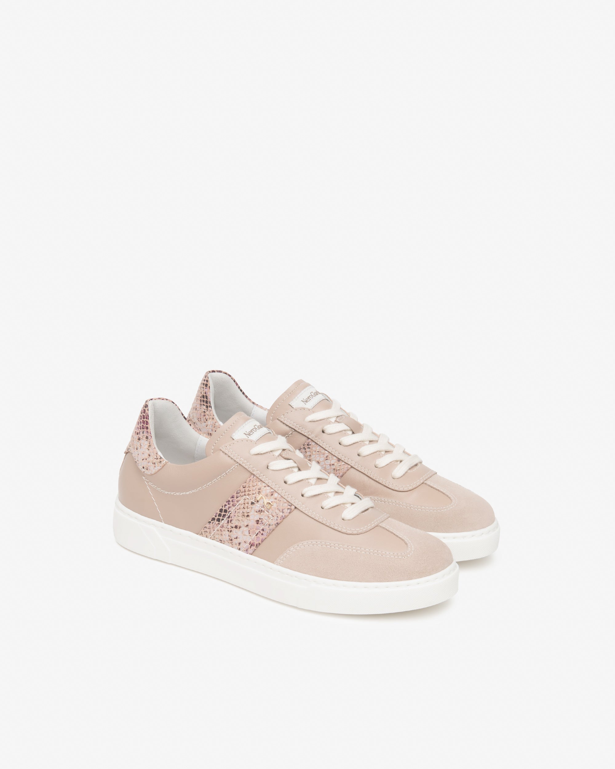 Nero Giardini Sneakers baskets femme cuir et daim confort