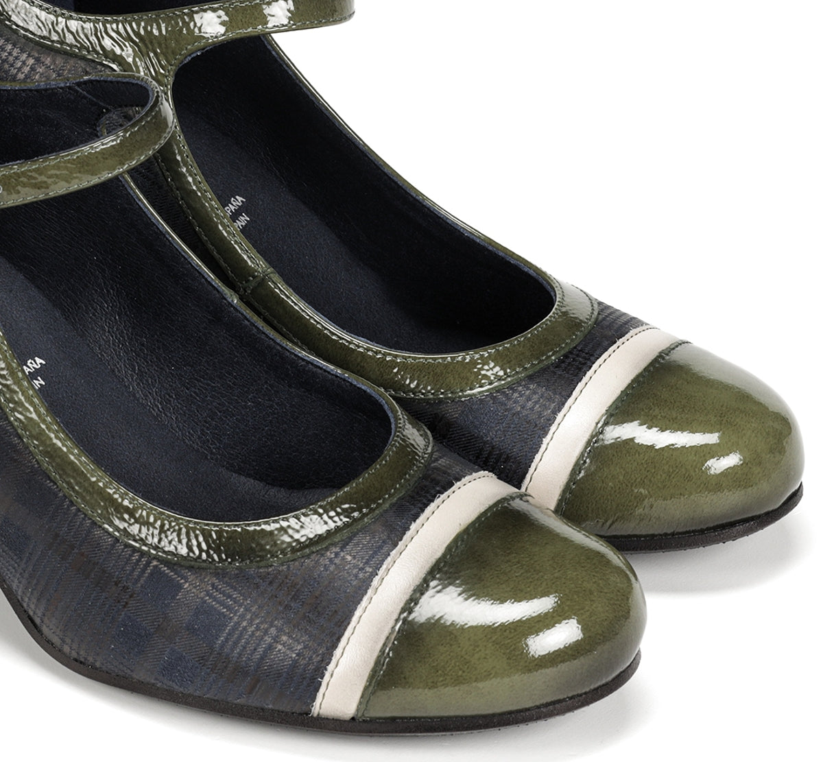 Dorking Rodin D8669 chaussure bleu femme bride